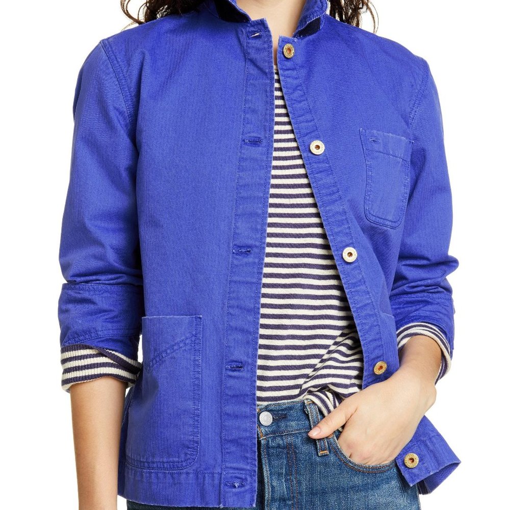 Alex Mill Cotton Herringbone Chore Jacket